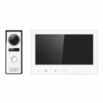 Smart Video Door Phone Kit with 7” TFT Display | Two-Way Audio | Night Vision | Memory Storage | Remote Unlock | Indoor Monitor & Outdoor Camera
