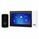 Smart IP Video Door Phone System | 7” Touch Screen Monitor | HD Camera with Night Vision | Two-Way Audio | 8GB Storage | PoE Support | Remote Unlock & Access Control