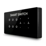 Smart WiFi Switch Board | Touch Control Panel | App Voice Control Alexa Google | Remote Access | Timer Schedule Function | Glass Finish Modular Switch