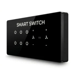 Smart WiFi Switch Board | Touch Control Panel | App Voice Control Alexa Google | Remote Access | Timer Schedule Function | Glass Finish Modular Switch