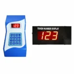 Wireless Token Display System with Voice Calling | 3 Digit LED Display | Queue Management System for Hospitals, Banks, Restaurants & Service Centers