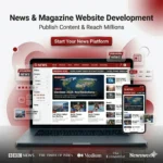 News & Magazine Website Development