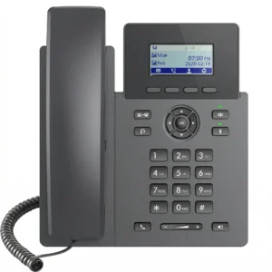 IP Phone with PoE | 2 SIP Accounts & 2 Lines | HD Voice & Noise Reduction | 5-Way Conference Calling | LCD Display | VoIP Office Desk Phone | Business Telephone System
