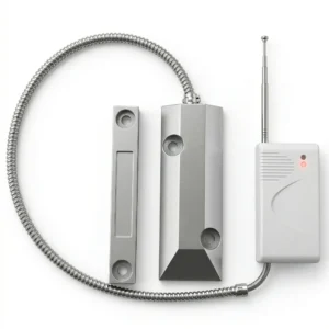 Wireless Magnetic Door Sensor | Window Contact Sensor for Home Security System | Door/Window Open Alert Device | Easy Installation | Battery Operated Alarm Sensor