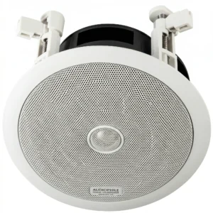 6 Inch Ceiling Speaker 100V Line | Flush Mount PA Speaker for Office, Shop & Home Audio | Clear Sound Ceiling Loudspeaker | Background Music & Announcement